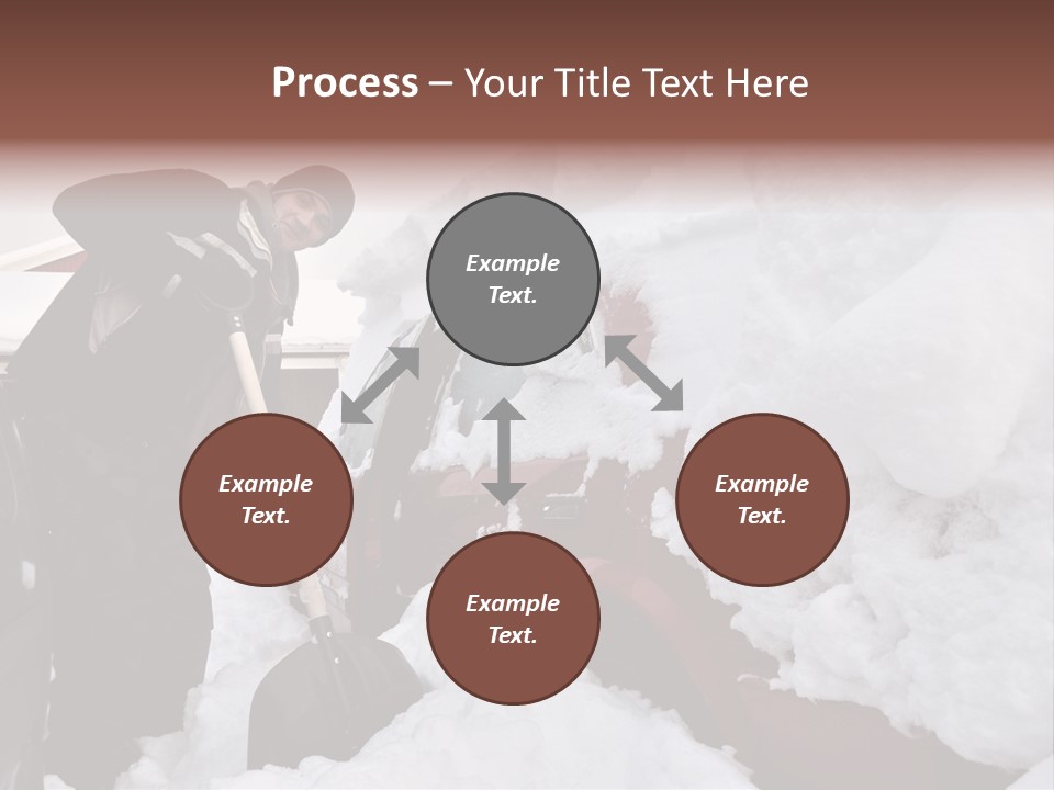 Christmas Street Canada PowerPoint Template