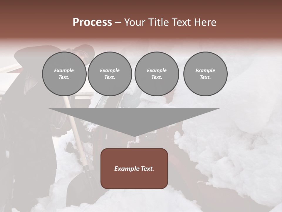 Christmas Street Canada PowerPoint Template