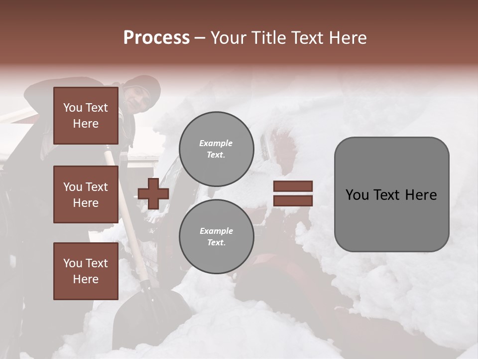 Christmas Street Canada PowerPoint Template