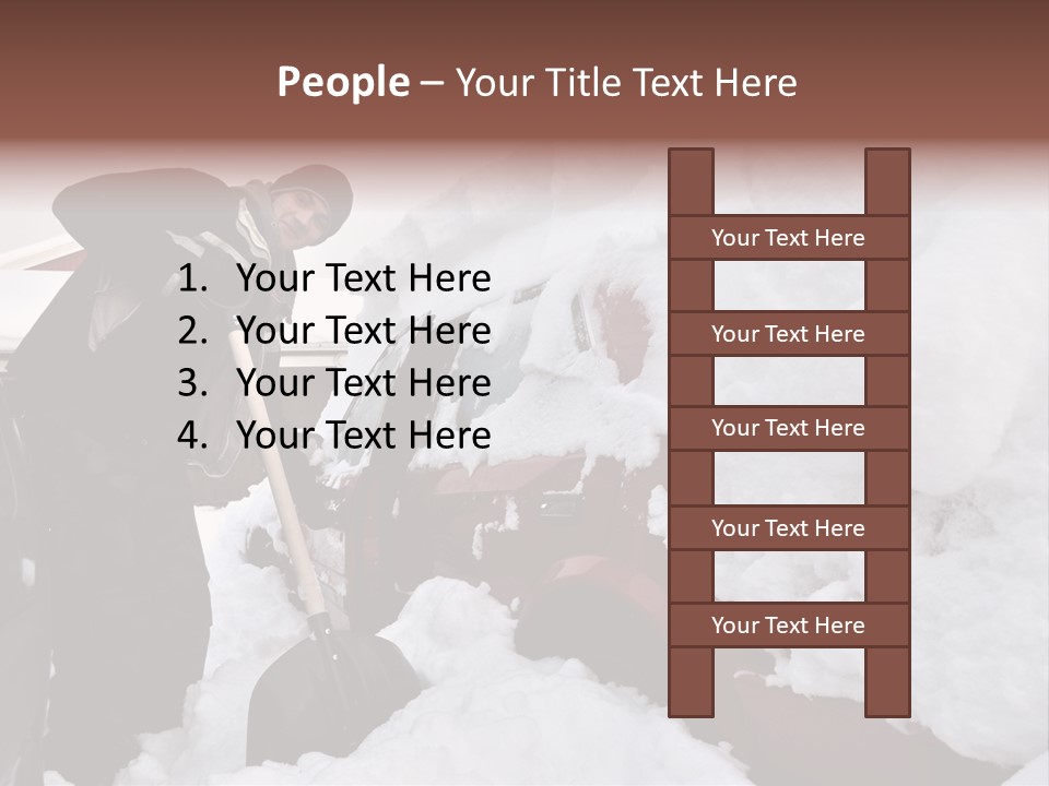 Christmas Street Canada PowerPoint Template