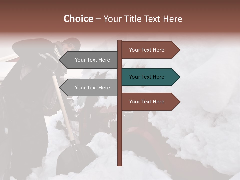 Christmas Street Canada PowerPoint Template