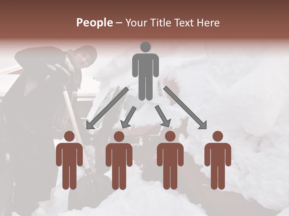 Christmas Street Canada PowerPoint Template