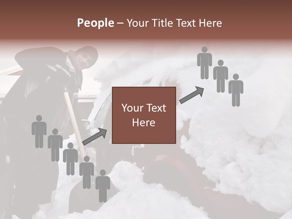 Christmas Street Canada PowerPoint Template