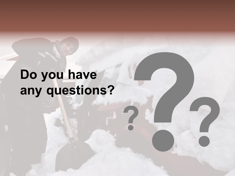 Christmas Street Canada PowerPoint Template