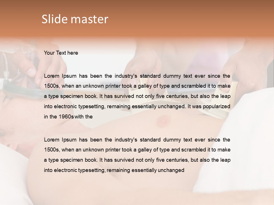 Scrubs Colleagues Professional PowerPoint Template