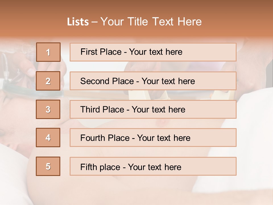 Scrubs Colleagues Professional PowerPoint Template