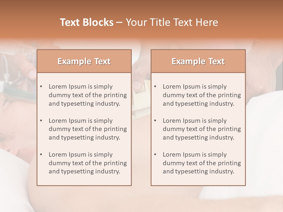 Scrubs Colleagues Professional PowerPoint Template