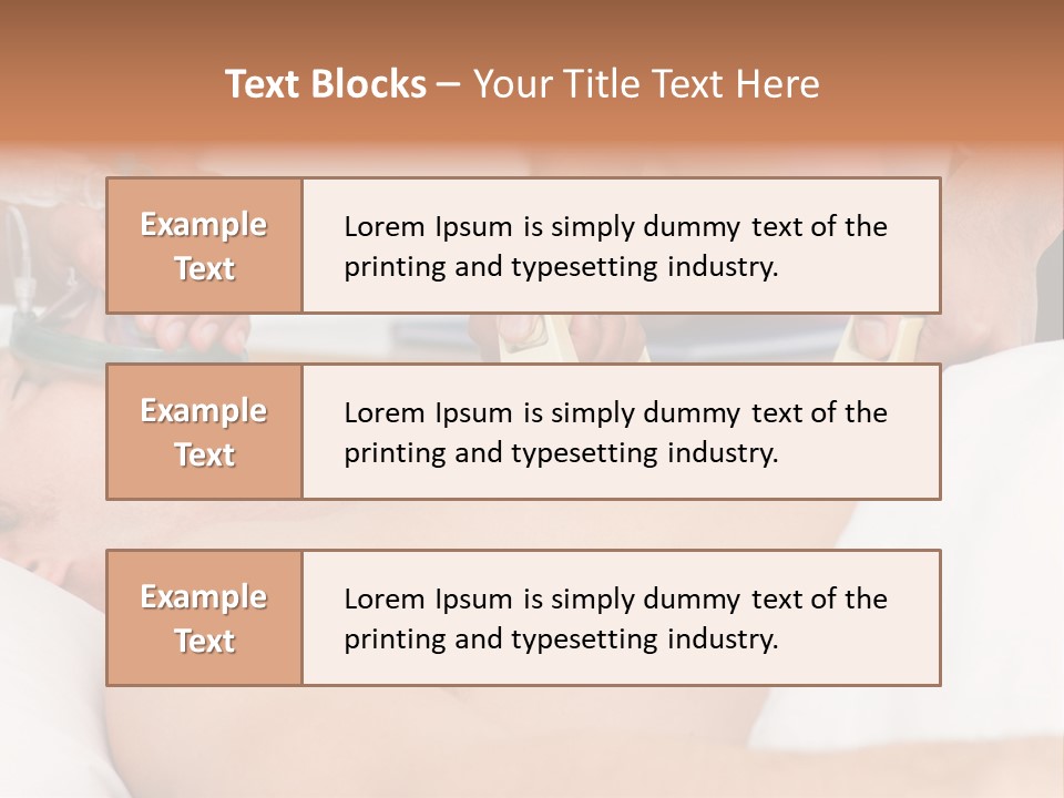 Scrubs Colleagues Professional PowerPoint Template