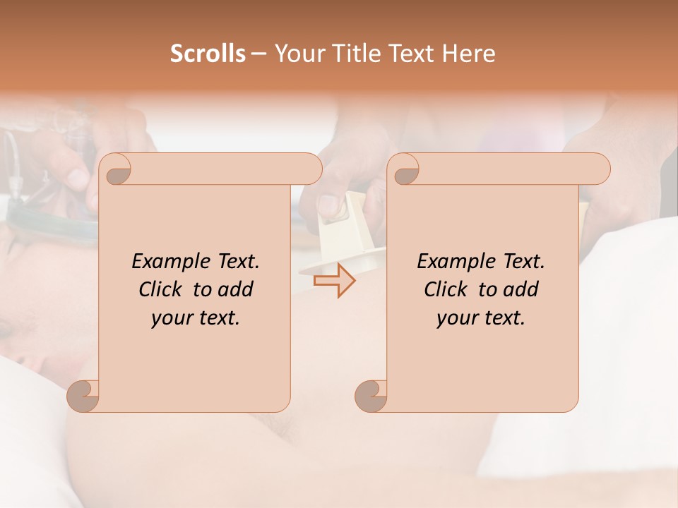 Scrubs Colleagues Professional PowerPoint Template