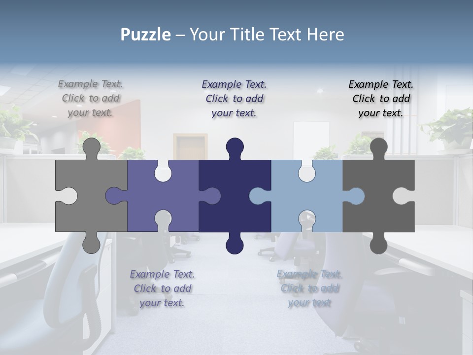 Minimalistic Minimalism Location PowerPoint Template