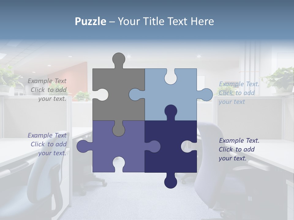 Minimalistic Minimalism Location PowerPoint Template