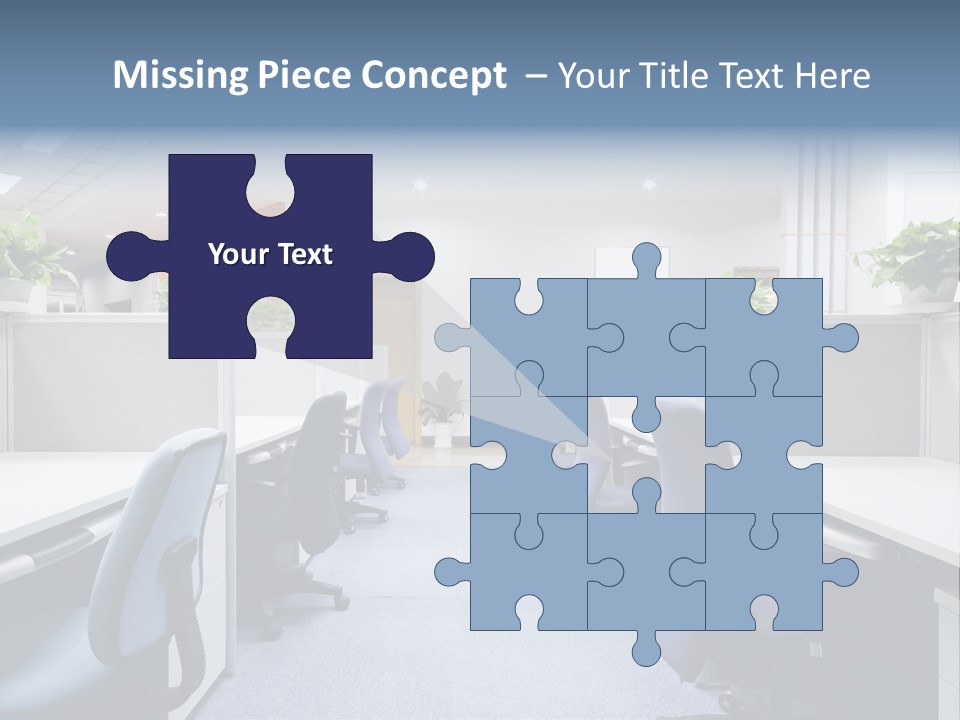 Minimalistic Minimalism Location PowerPoint Template