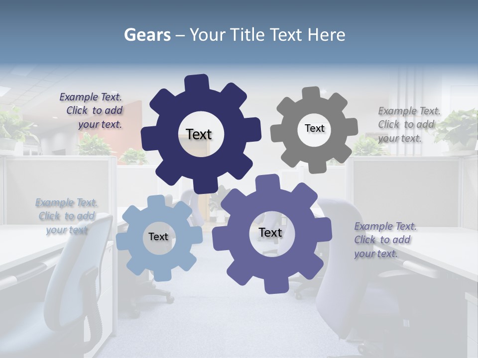 Minimalistic Minimalism Location PowerPoint Template