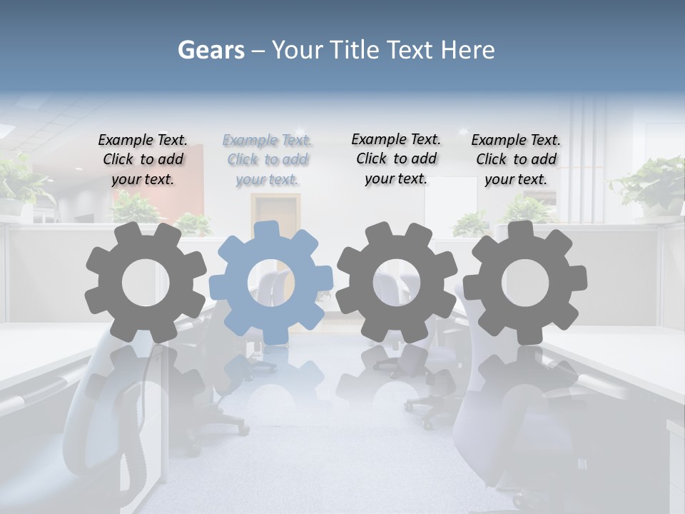 Minimalistic Minimalism Location PowerPoint Template