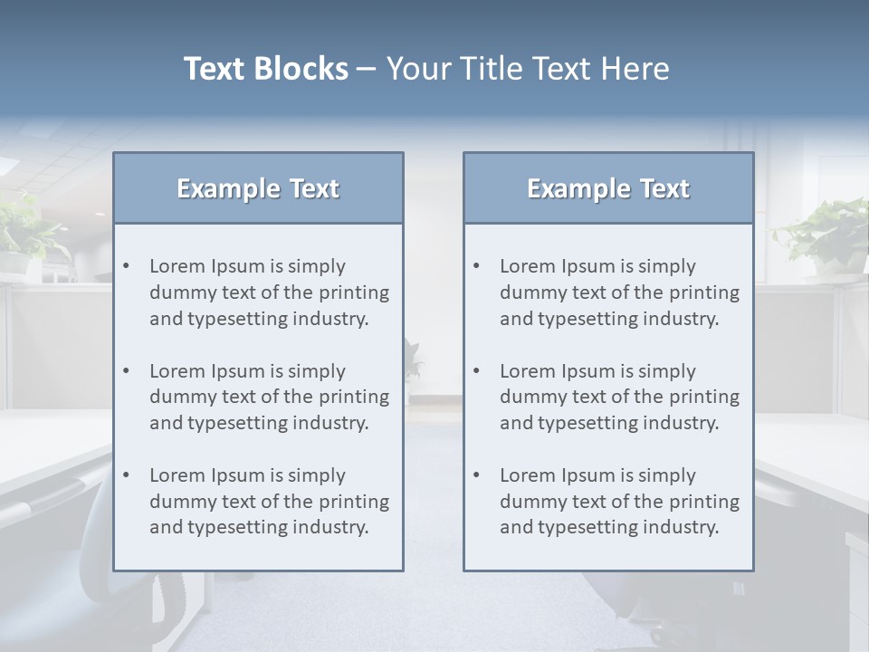 Minimalistic Minimalism Location PowerPoint Template
