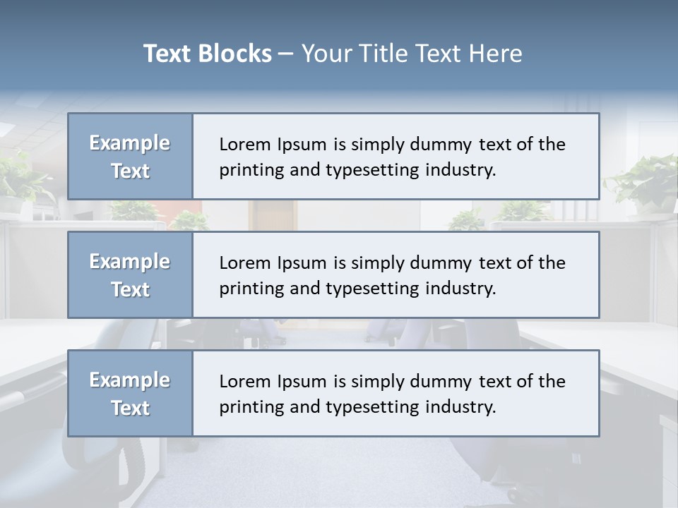 Minimalistic Minimalism Location PowerPoint Template