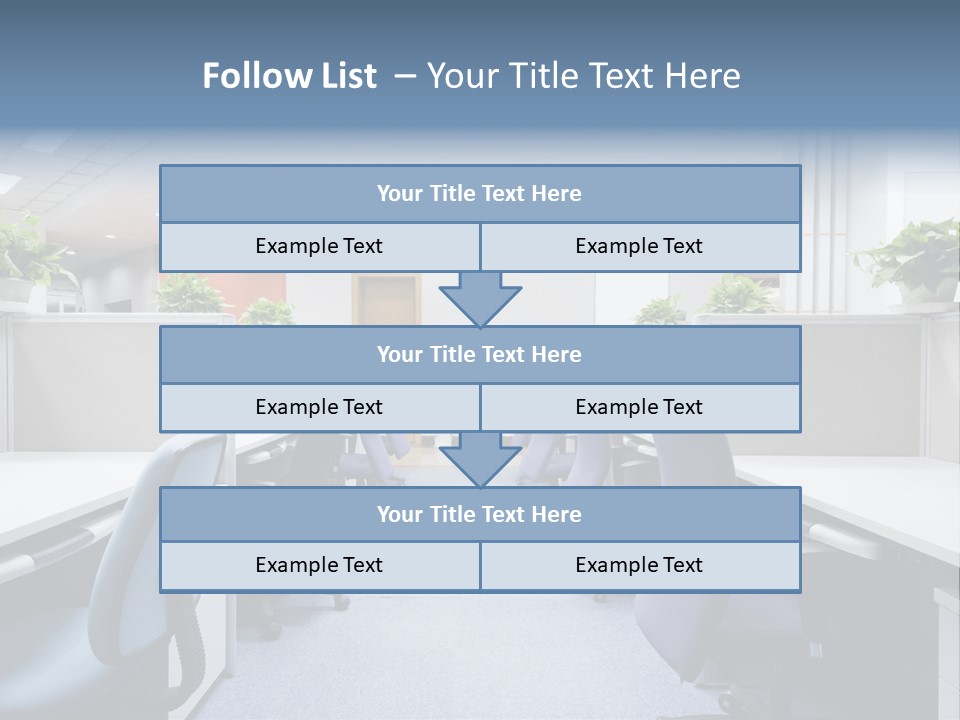 Minimalistic Minimalism Location PowerPoint Template