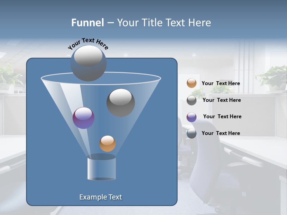 Minimalistic Minimalism Location PowerPoint Template