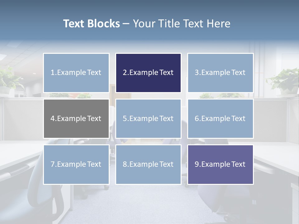 Minimalistic Minimalism Location PowerPoint Template