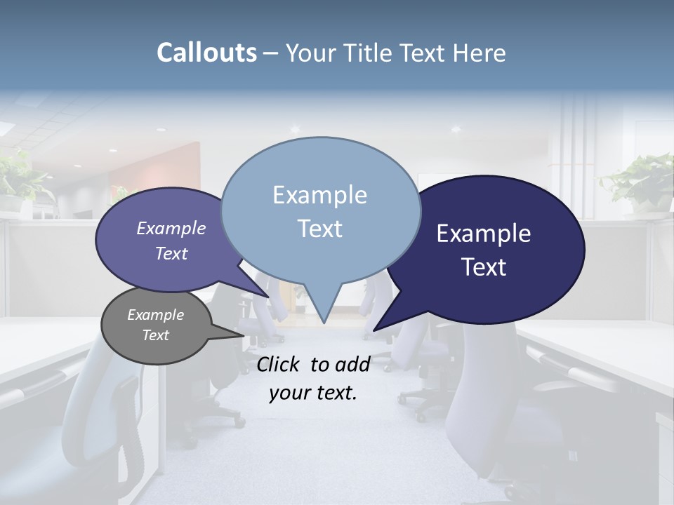 Minimalistic Minimalism Location PowerPoint Template
