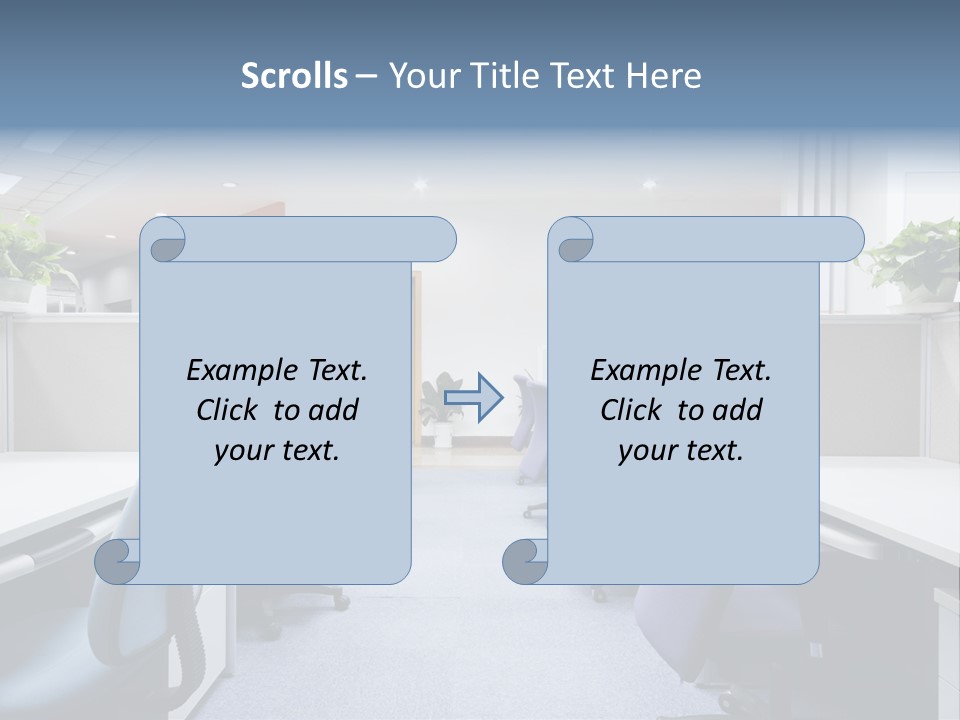 Minimalistic Minimalism Location PowerPoint Template
