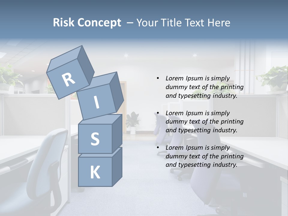 Minimalistic Minimalism Location PowerPoint Template