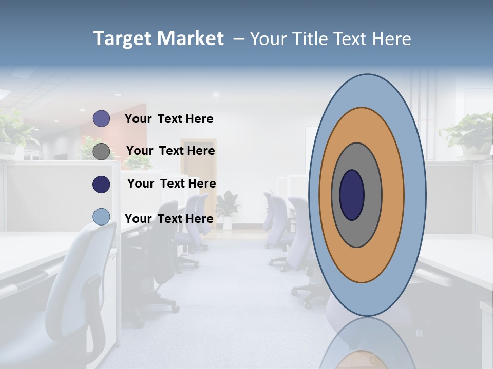 Minimalistic Minimalism Location PowerPoint Template