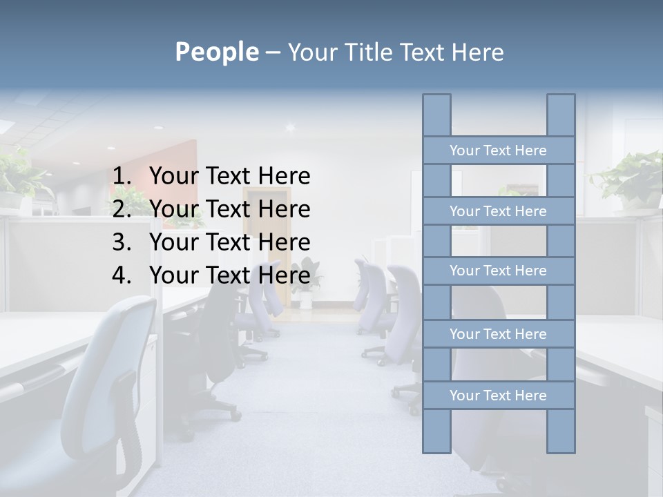 Minimalistic Minimalism Location PowerPoint Template