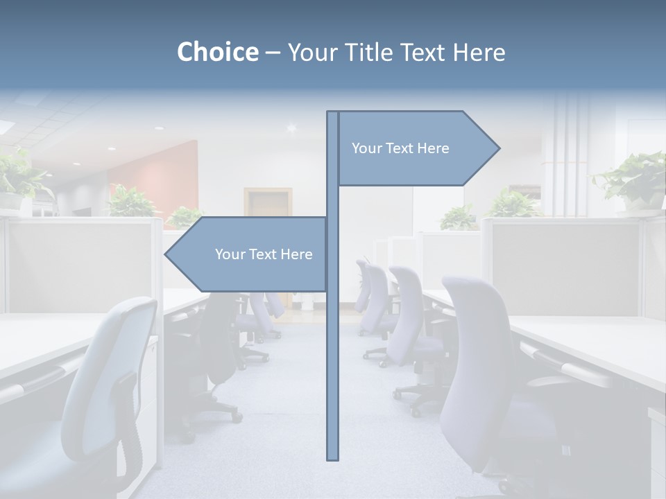 Minimalistic Minimalism Location PowerPoint Template