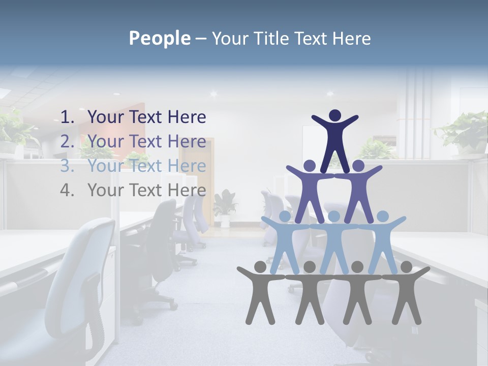 Minimalistic Minimalism Location PowerPoint Template