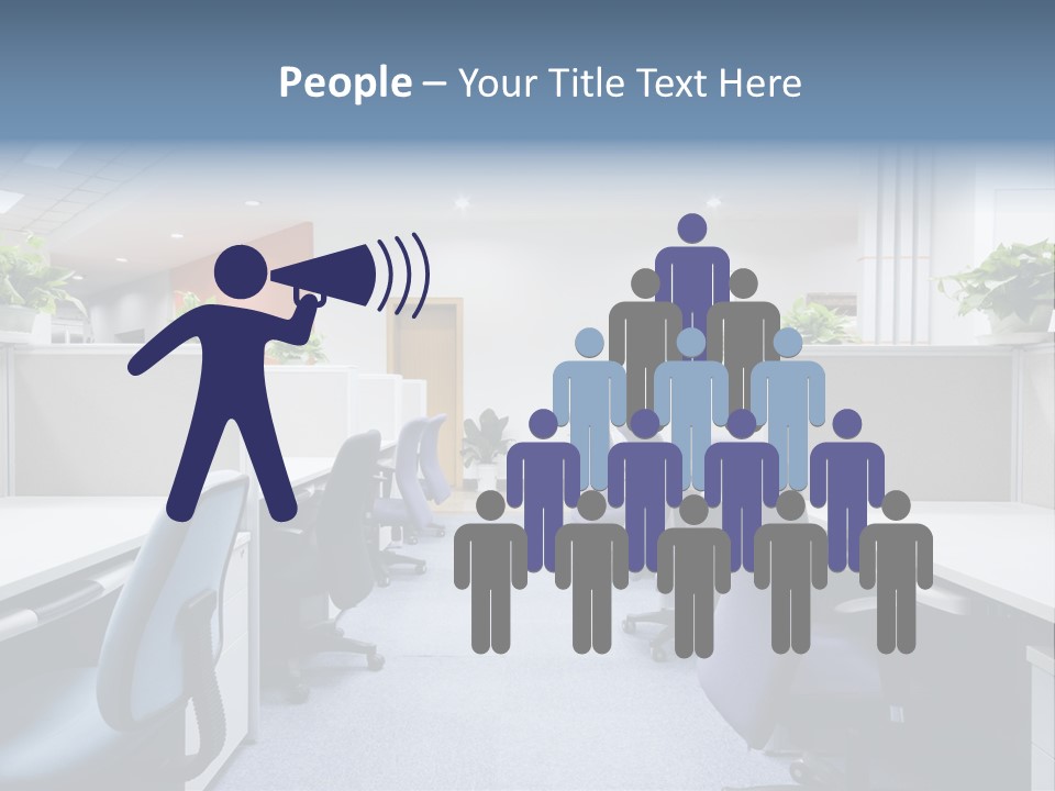 Minimalistic Minimalism Location PowerPoint Template