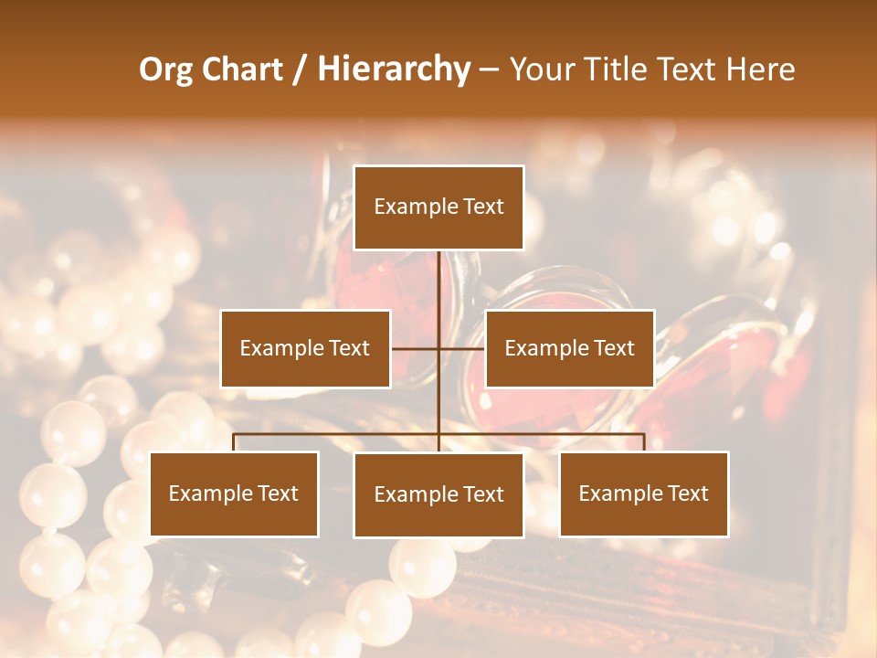 Metal Gold Carved PowerPoint Template