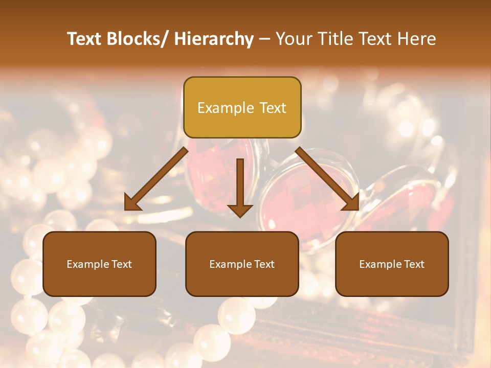 Metal Gold Carved PowerPoint Template