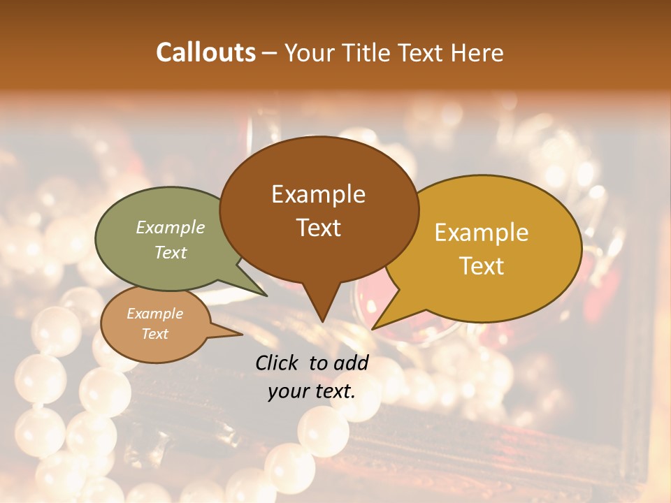 Metal Gold Carved PowerPoint Template