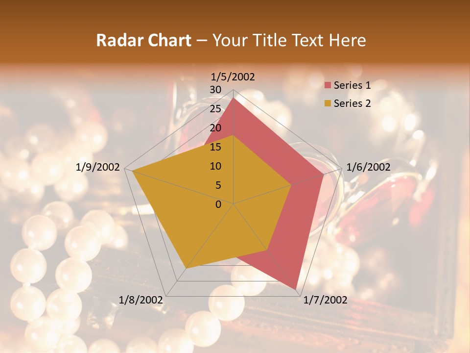Metal Gold Carved PowerPoint Template