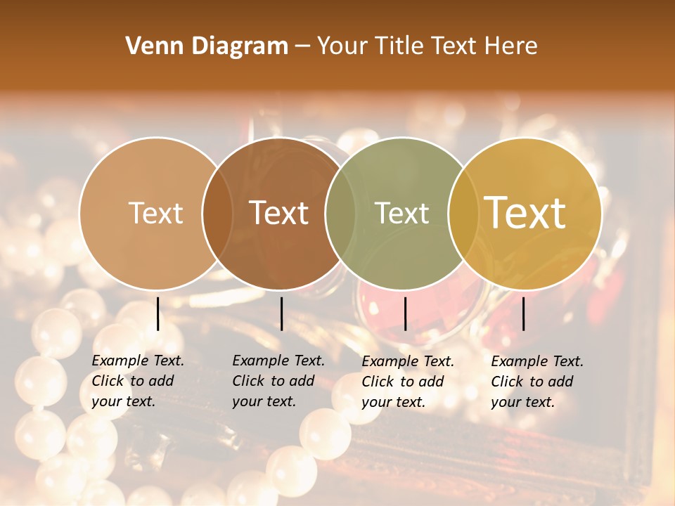 Metal Gold Carved PowerPoint Template