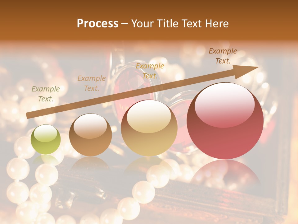 Metal Gold Carved PowerPoint Template