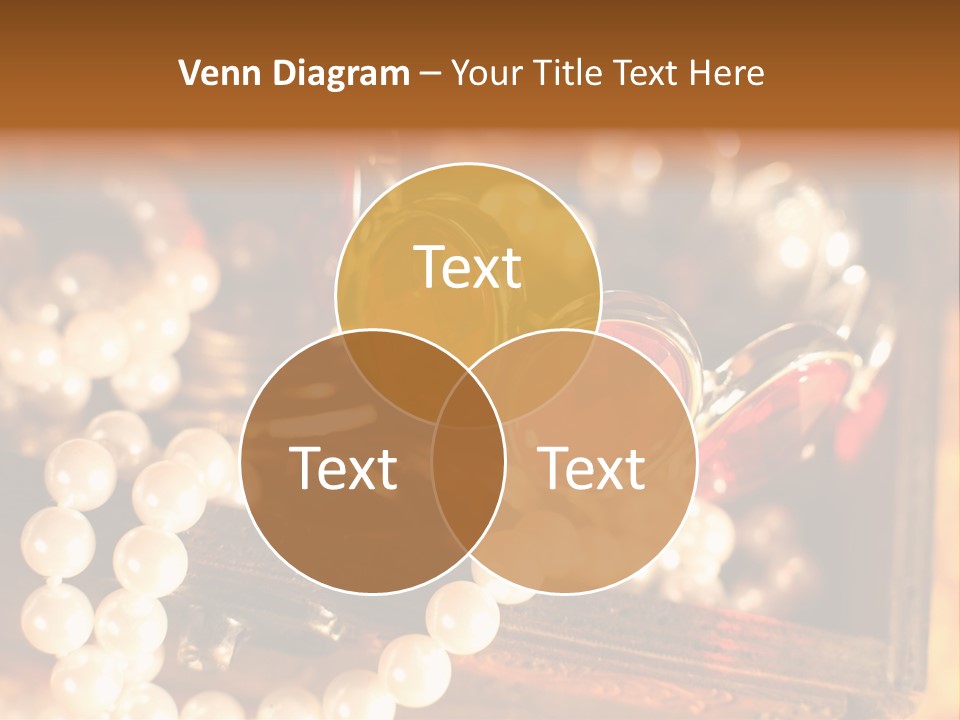 Metal Gold Carved PowerPoint Template