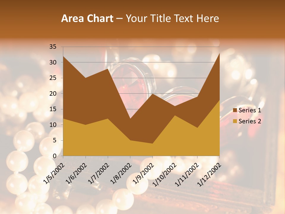 Metal Gold Carved PowerPoint Template