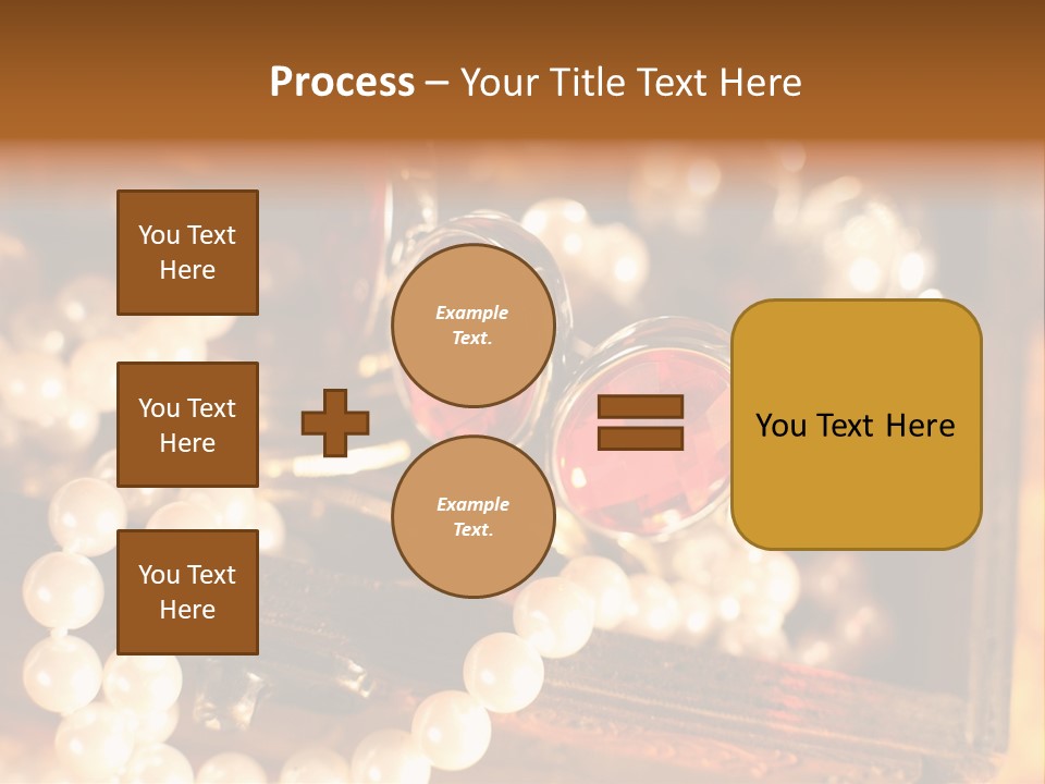 Metal Gold Carved PowerPoint Template
