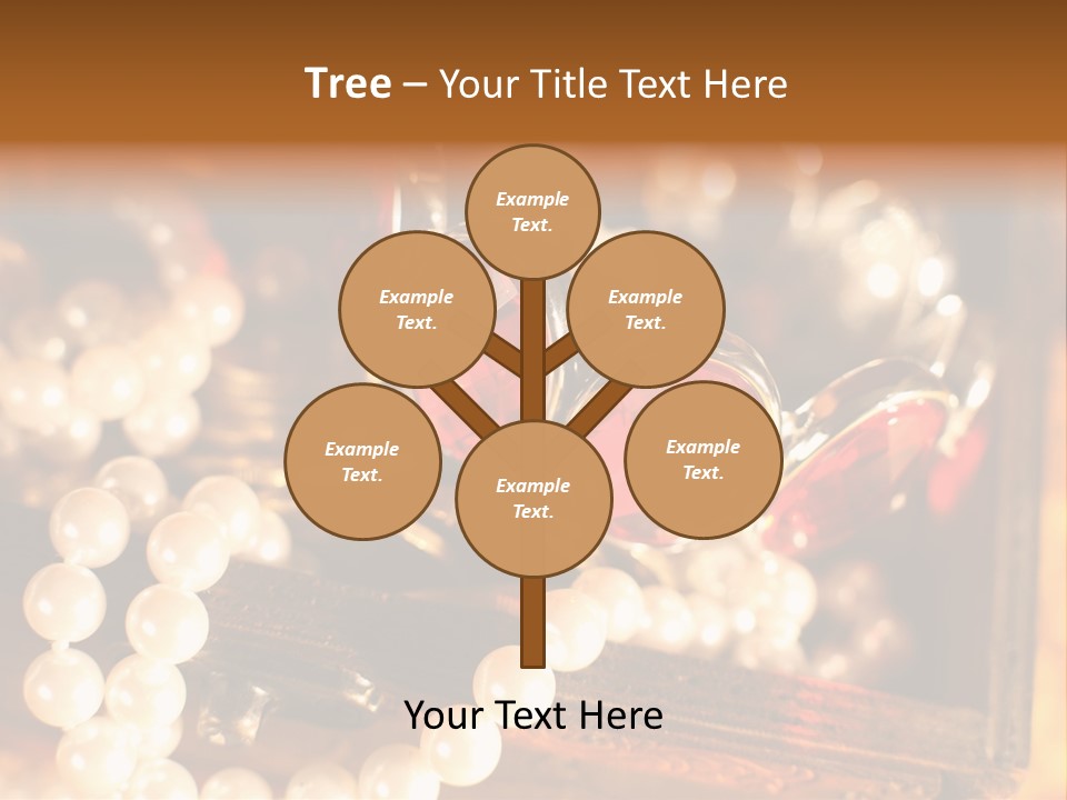 Metal Gold Carved PowerPoint Template