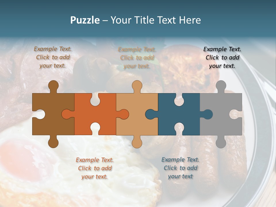 Vegetable Restaurant Serving PowerPoint Template