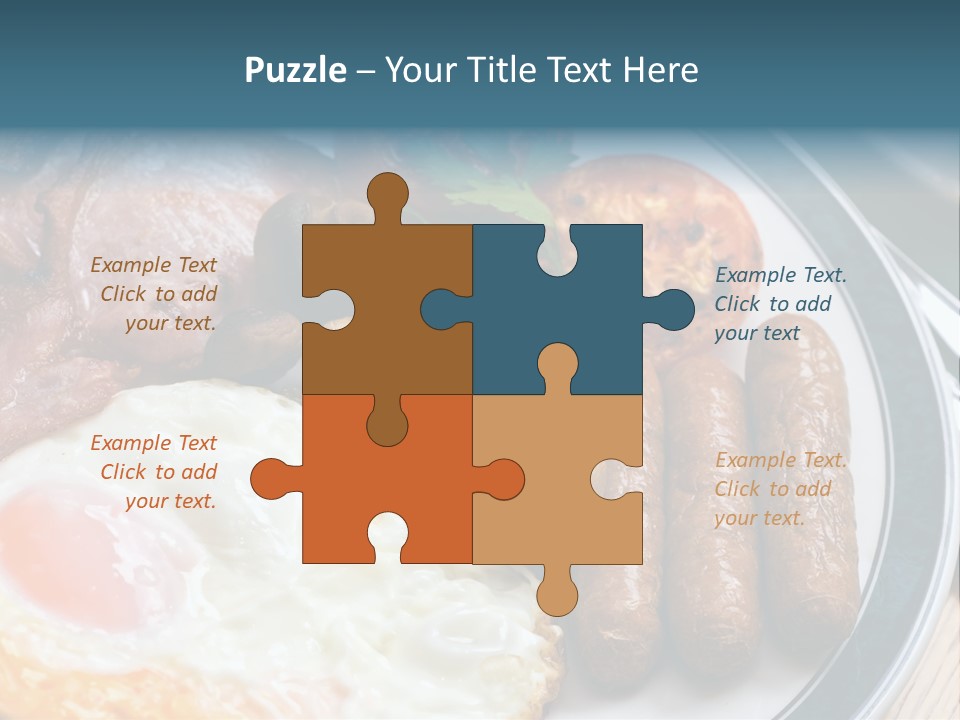 Vegetable Restaurant Serving PowerPoint Template