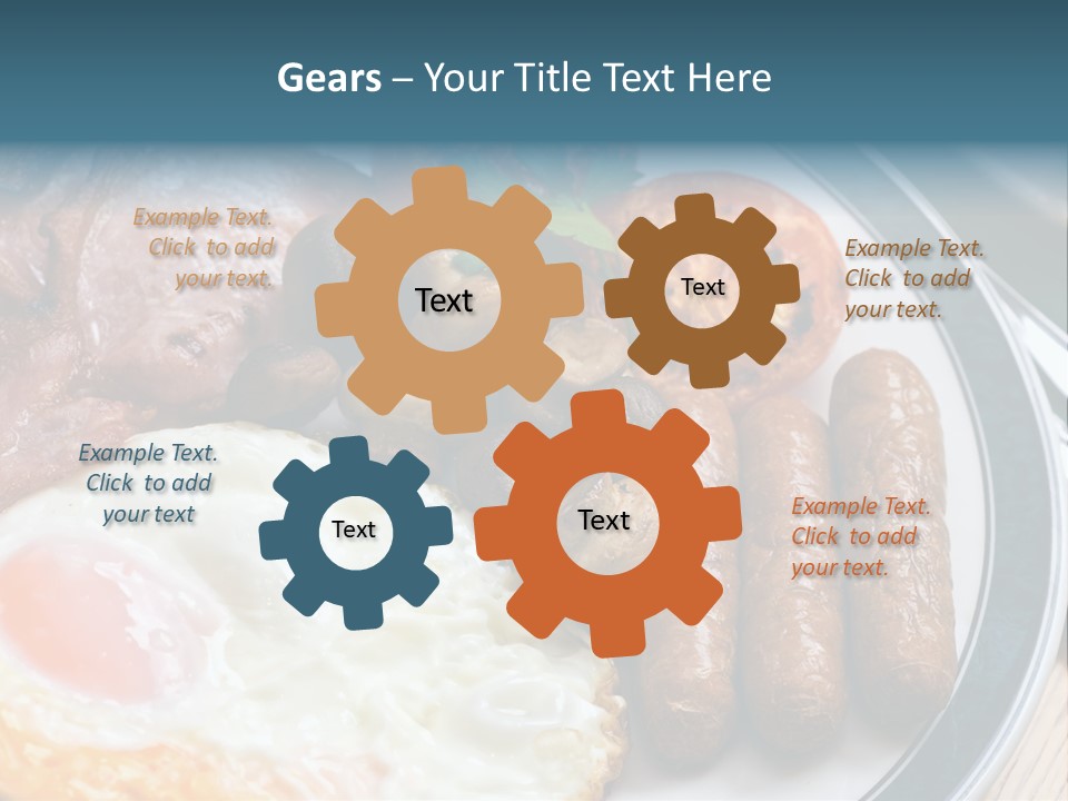 Vegetable Restaurant Serving PowerPoint Template