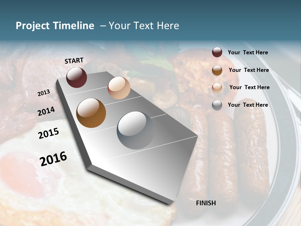 Vegetable Restaurant Serving PowerPoint Template