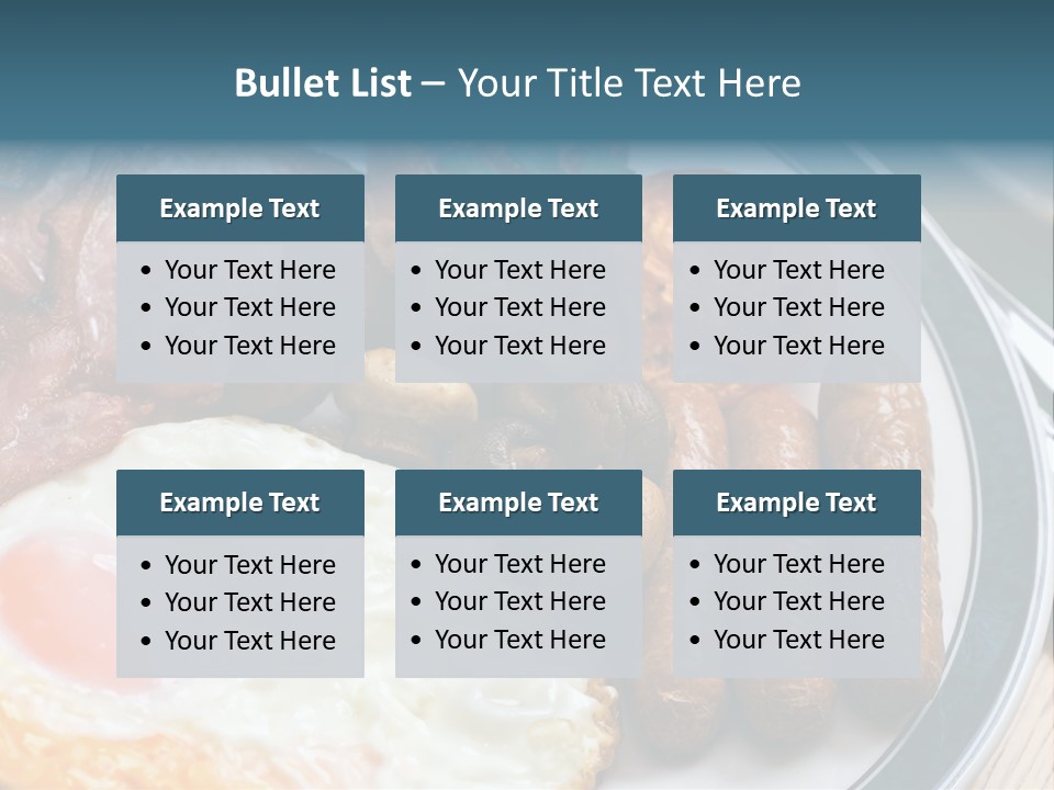 Vegetable Restaurant Serving PowerPoint Template