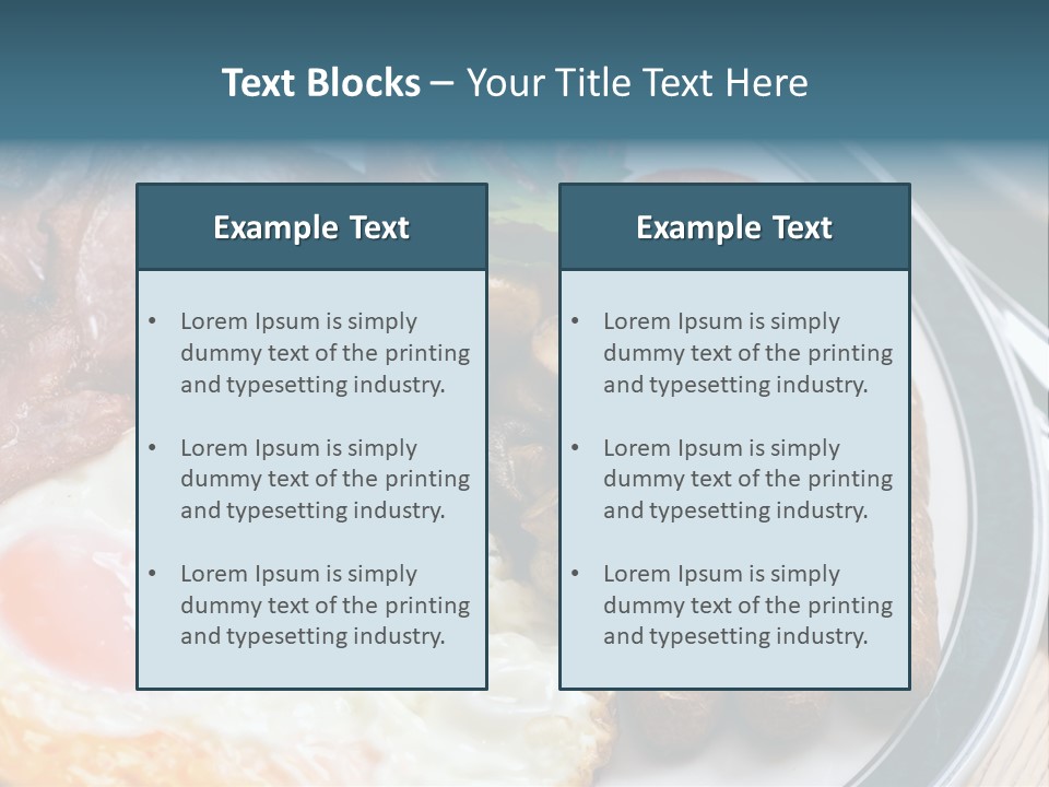 Vegetable Restaurant Serving PowerPoint Template