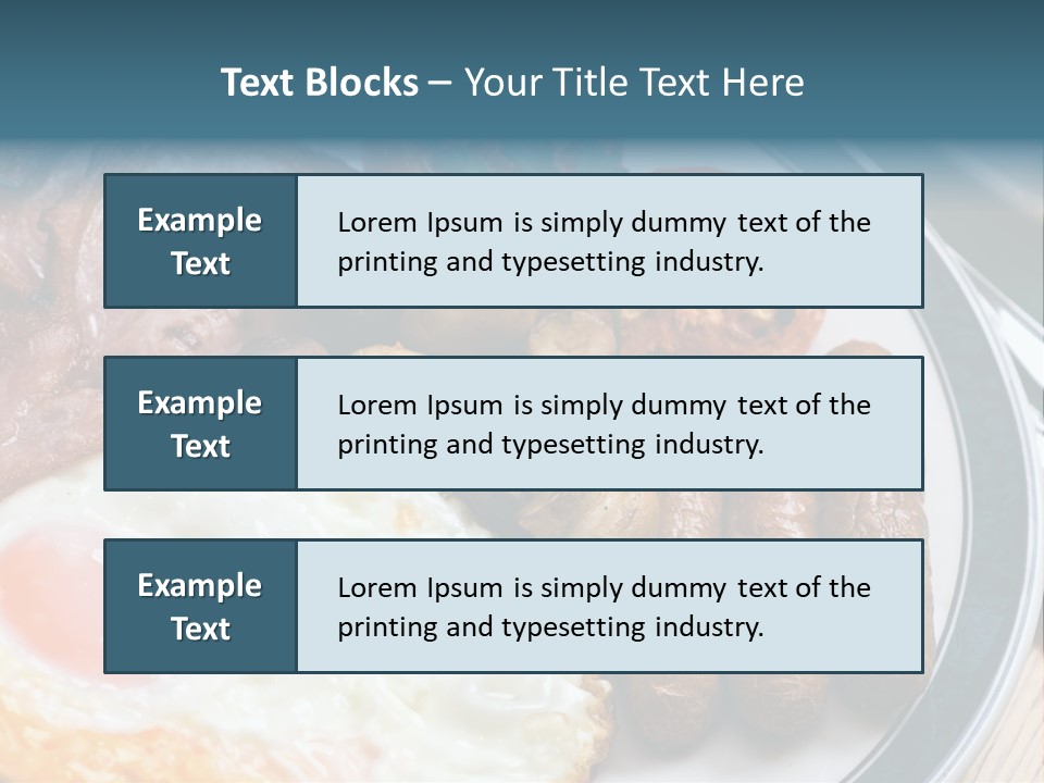 Vegetable Restaurant Serving PowerPoint Template