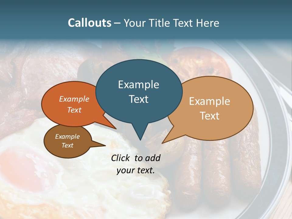 Vegetable Restaurant Serving PowerPoint Template