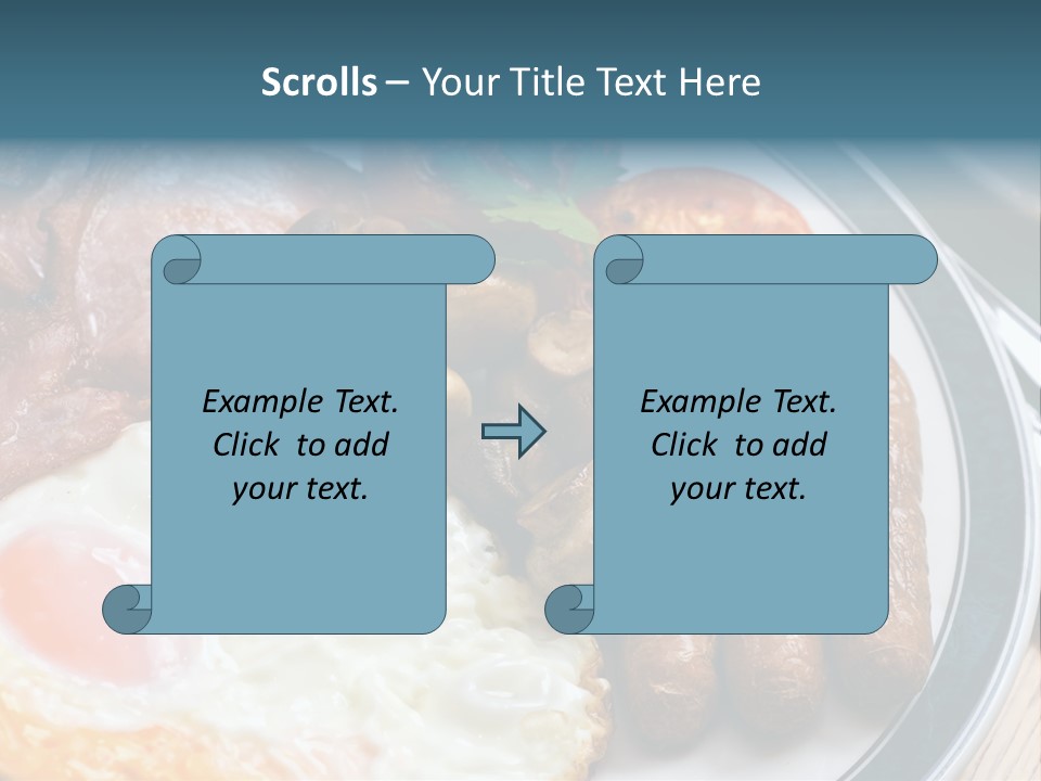 Vegetable Restaurant Serving PowerPoint Template